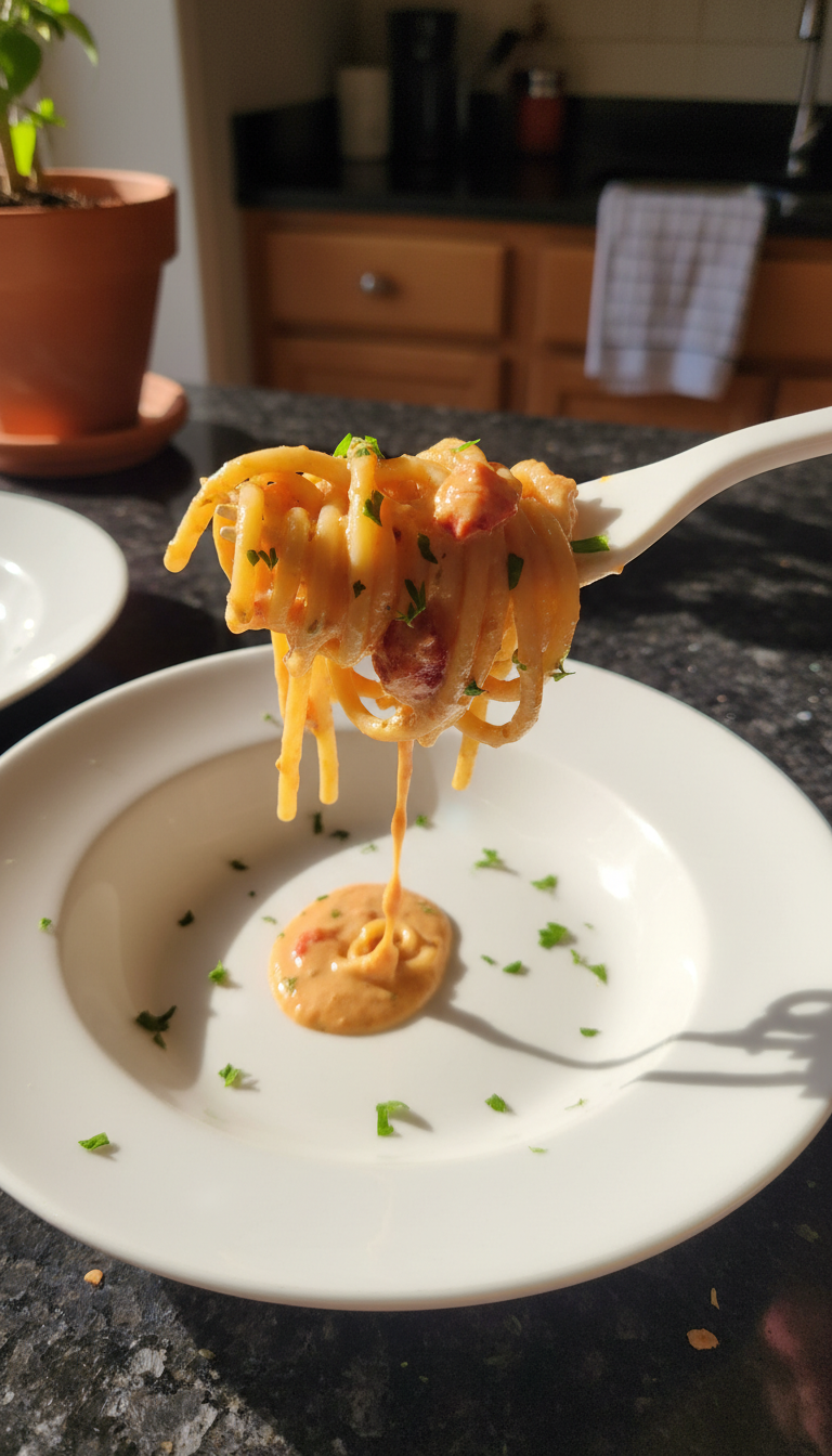 Lobster Cream Sauce Pasta