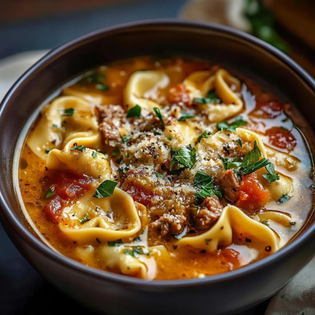 Autumn Tortellini Soup With Sausage: An Incredible Ultimate Recipe You Can’t Miss