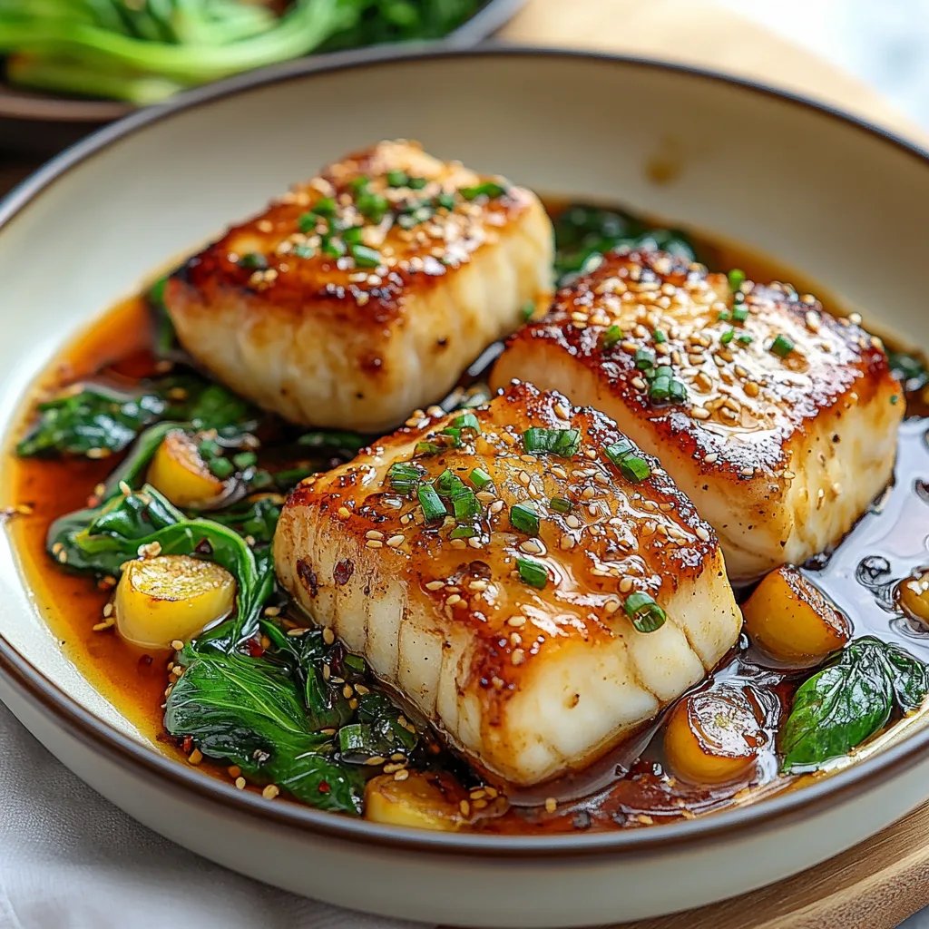 Asian-Style Keto Braised Cod with Bok Choy: An Incredible 5-Star Recipe