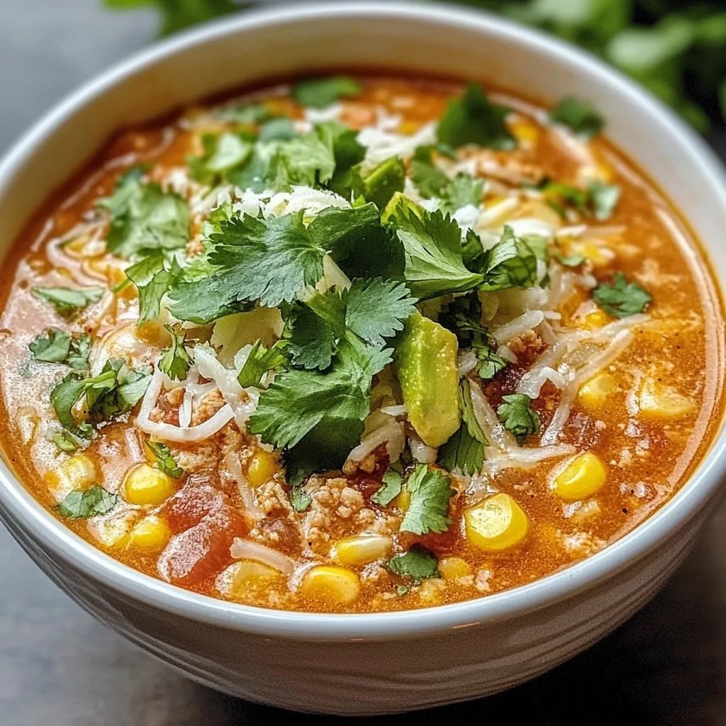 Mexican Street Corn Soup