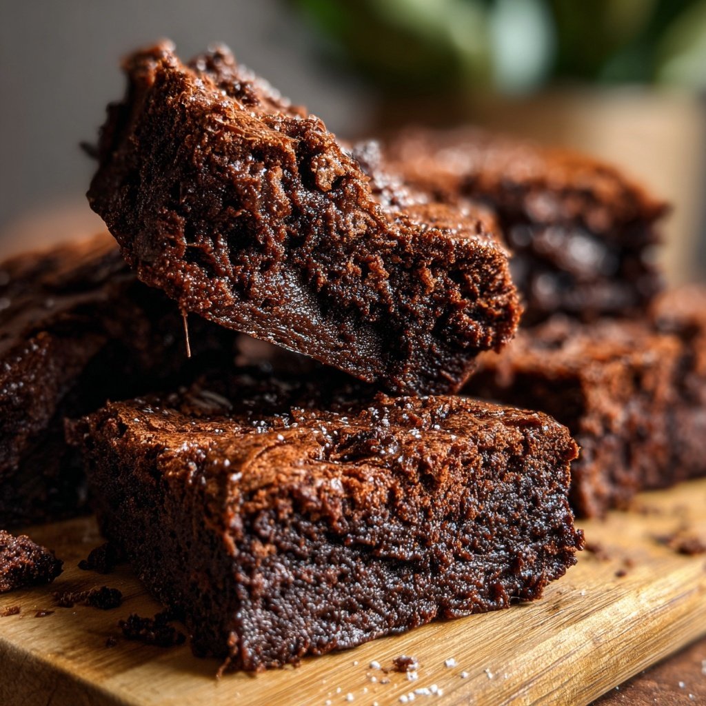 Chewy Cottage Cheese Brownies