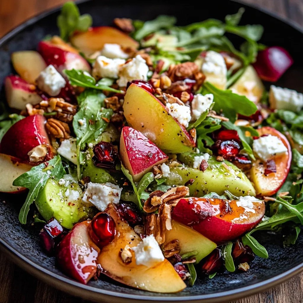 Autumn Harvest Honeycrisp Apple and Feta Salad