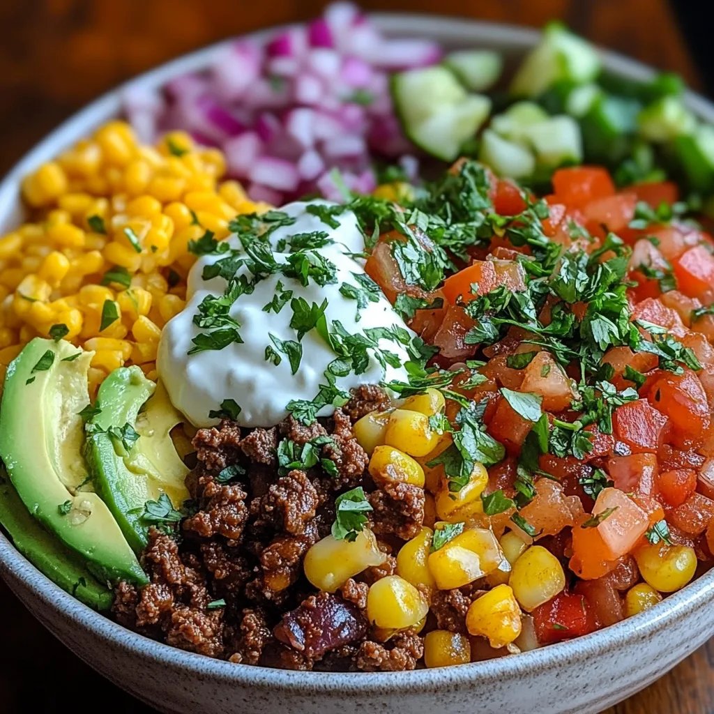 Beef Taco Rice Bowl: An Incredible Ultimate Recipe for 6
