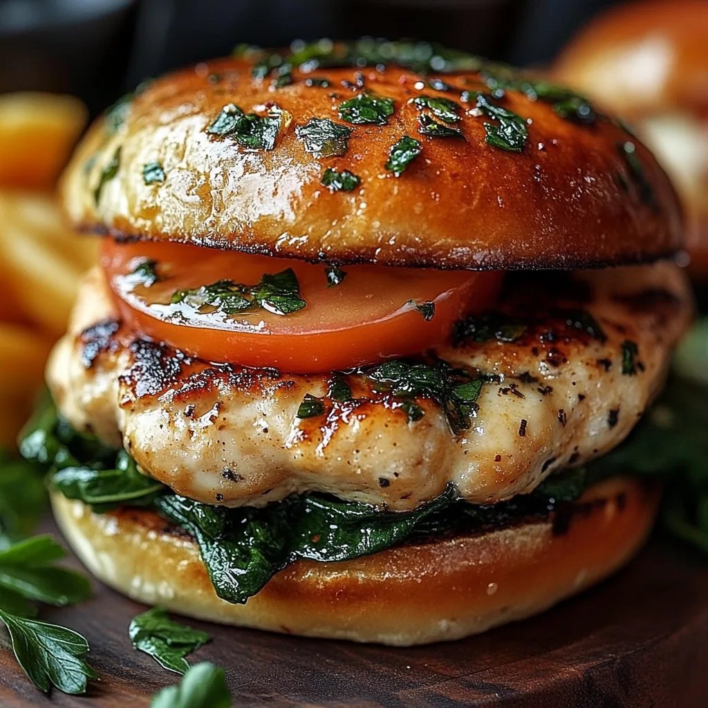 <p>White Cheddar & Spinach Chicken Burgers: An Incredible Ultimate Recipe</p>