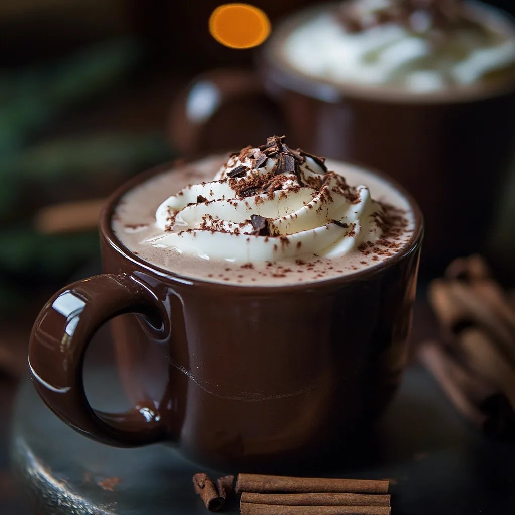 Colonial Spiced Hot Chocolate
