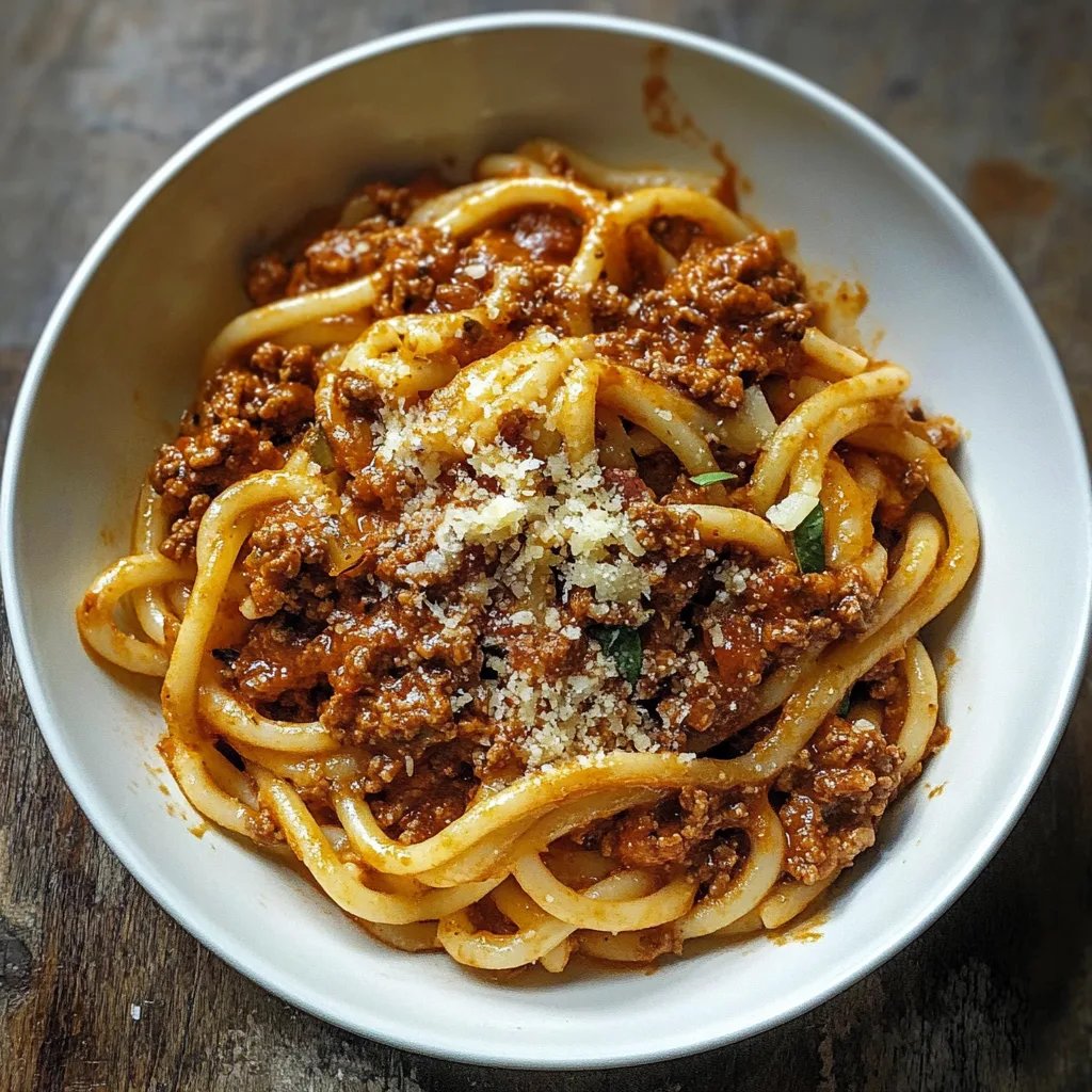 Pumpkin Beef Bolognese