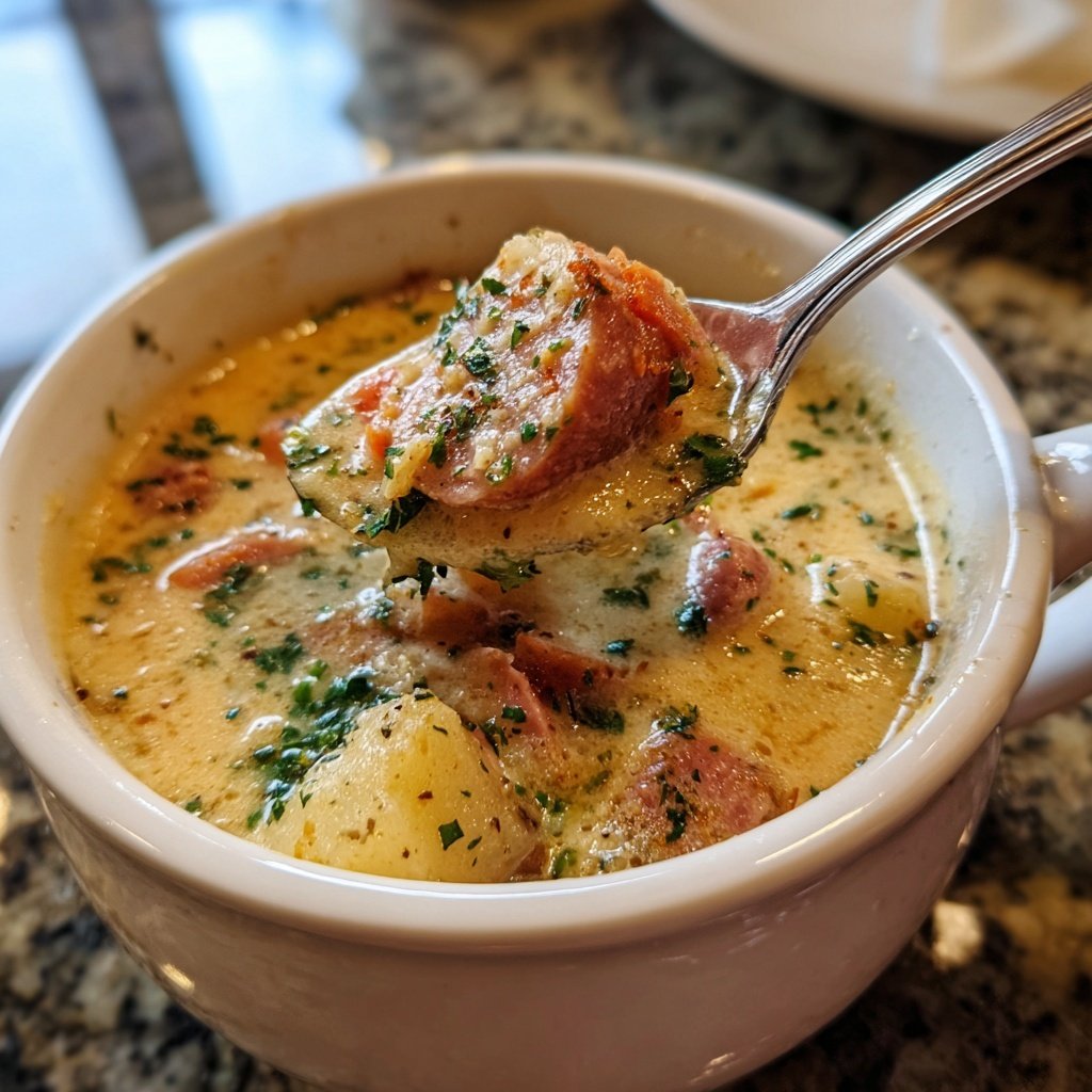 Kielbasa Potato Soup
