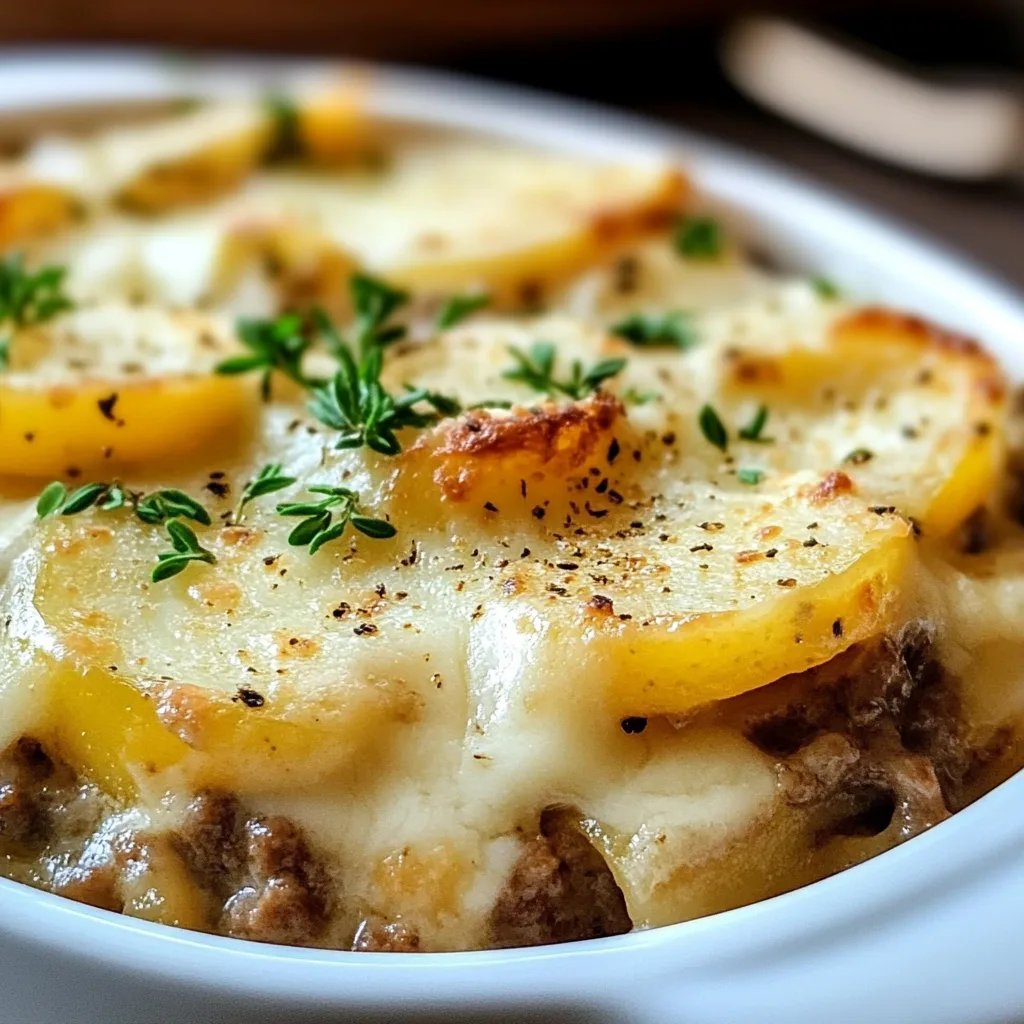 Cheesy Ground Pork & Potato Casserole: An Amazing Ultimate Recipe