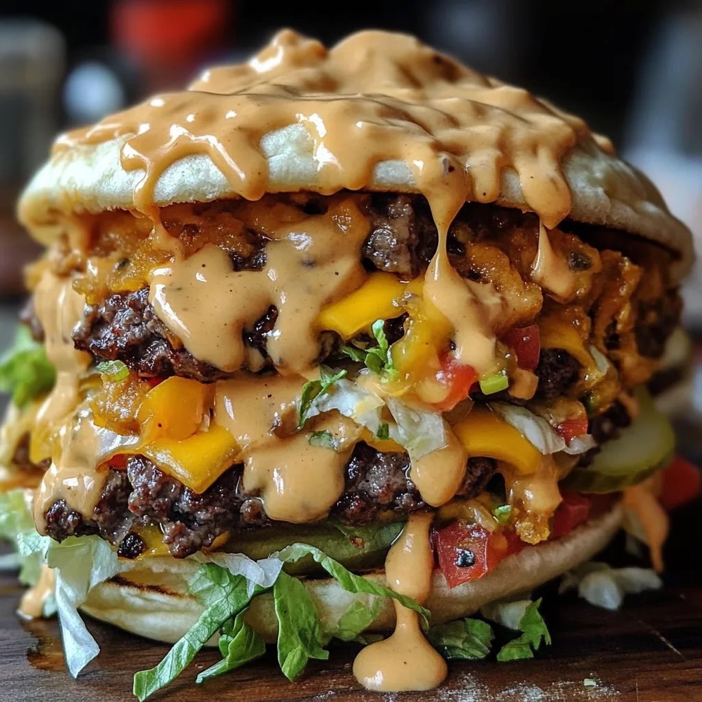 Big Mac Style Smash Burger Tacos: An Incredible 7-Step Recipe