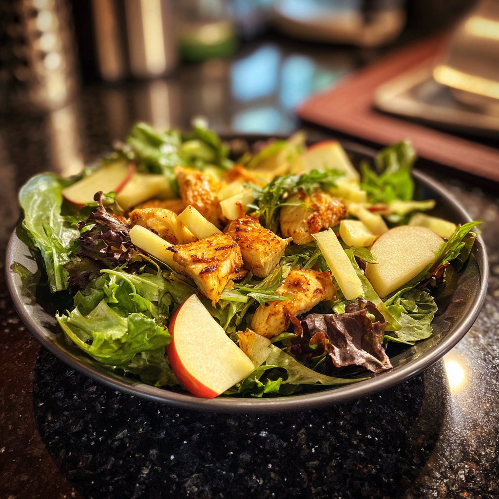 Apple Ginger Chicken Salad