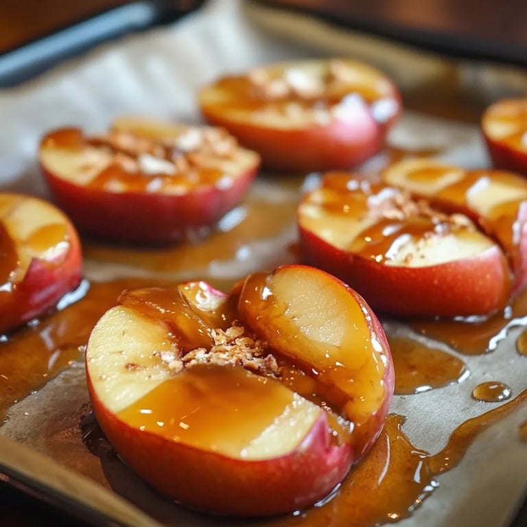 Caramel Apple Slices
