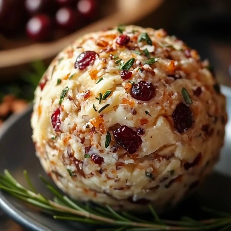 Cheddar Cranberry Cheese Ball