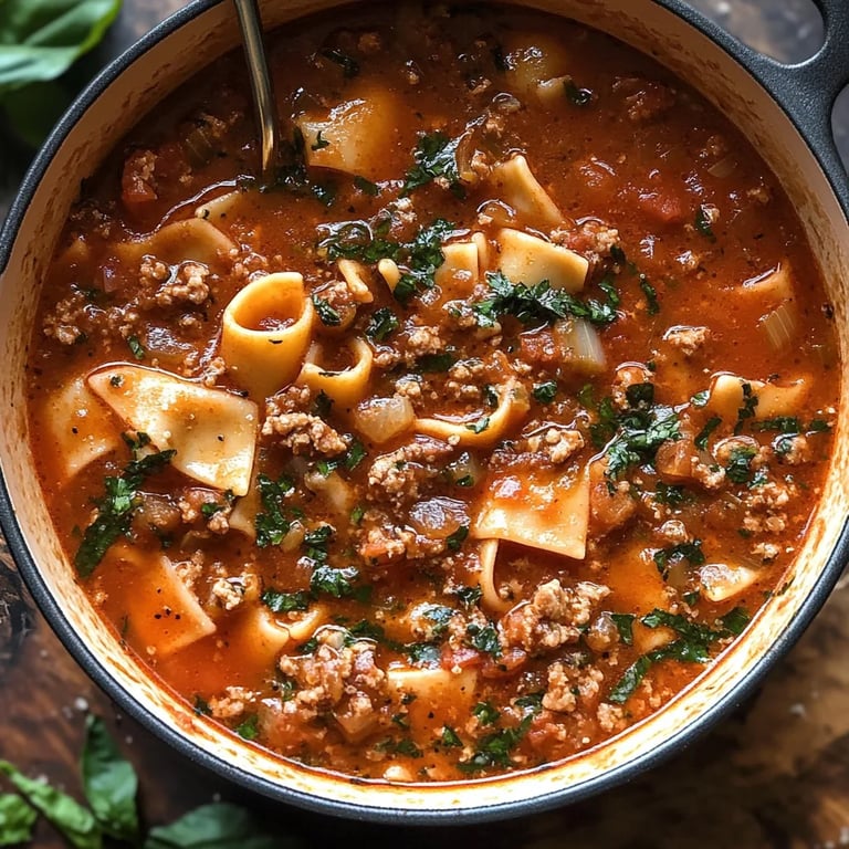 One Pot Lasagna Soup: An Incredible Ultimate Recipe for 6 People