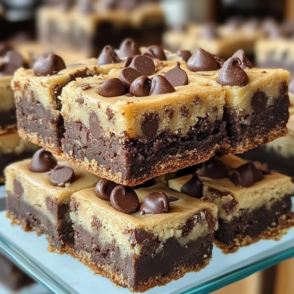 Chocolate Chip Cookie Brownies: An Amazing Ultimate Recipe