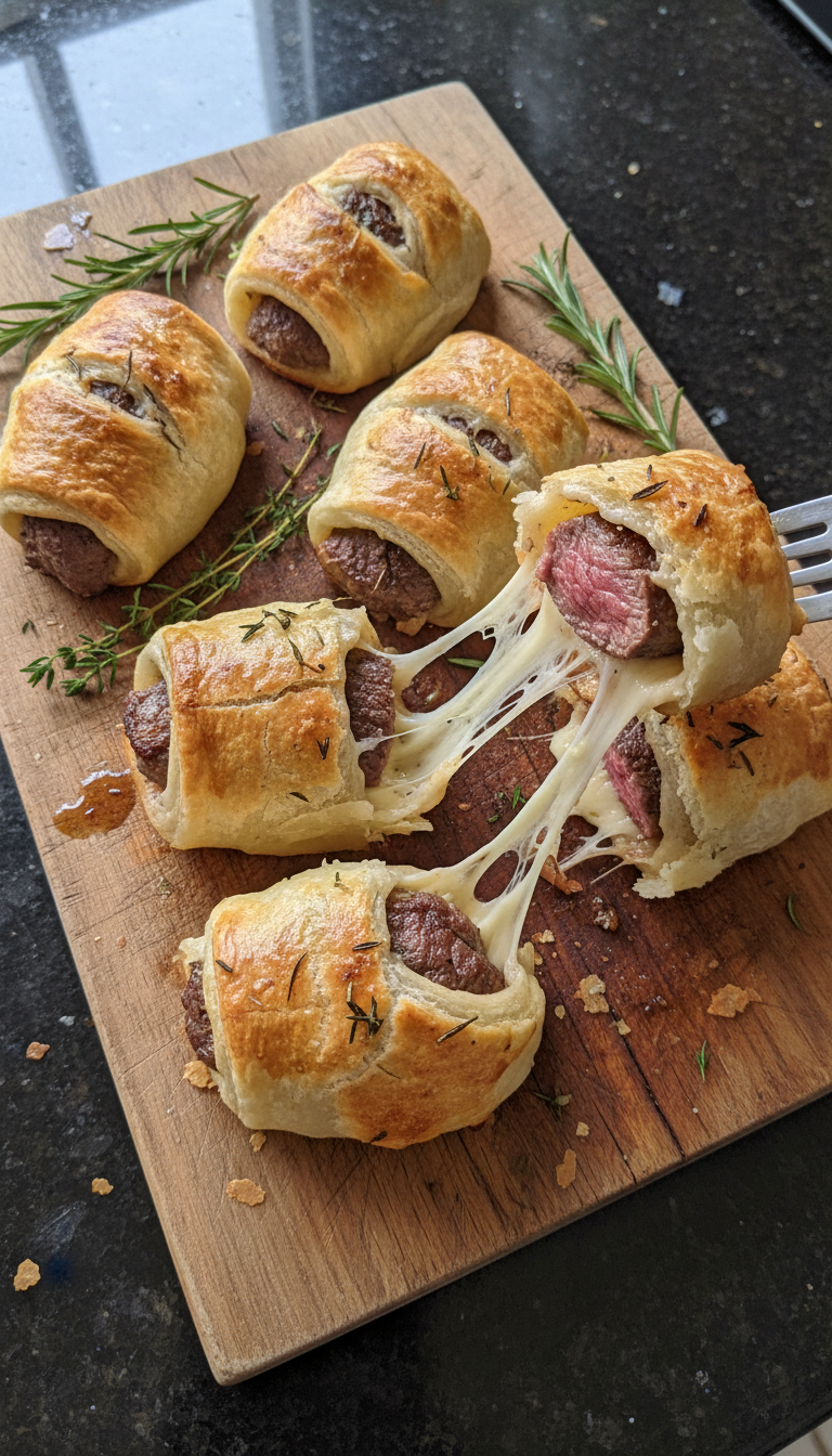 Italian Filet Mignon Rolls