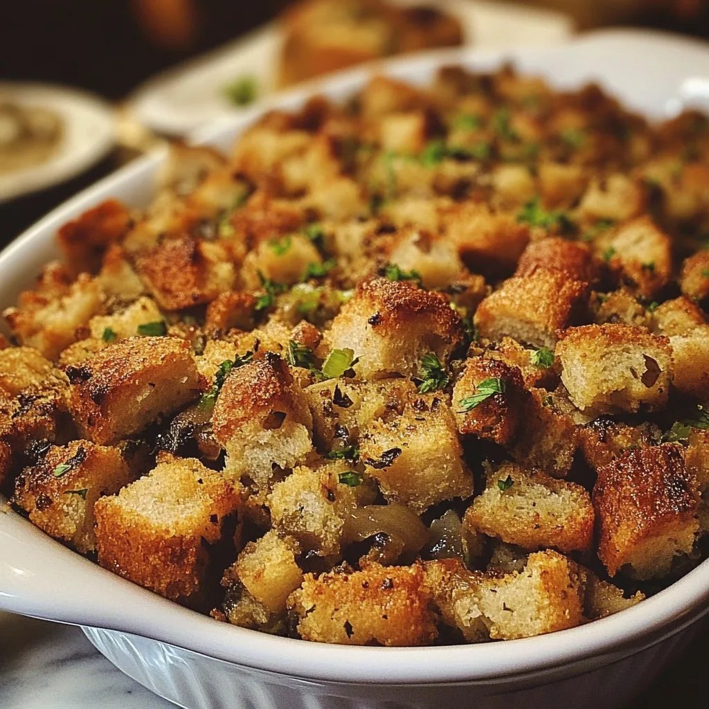 Perfect Homemade Stuffing for the Holidays