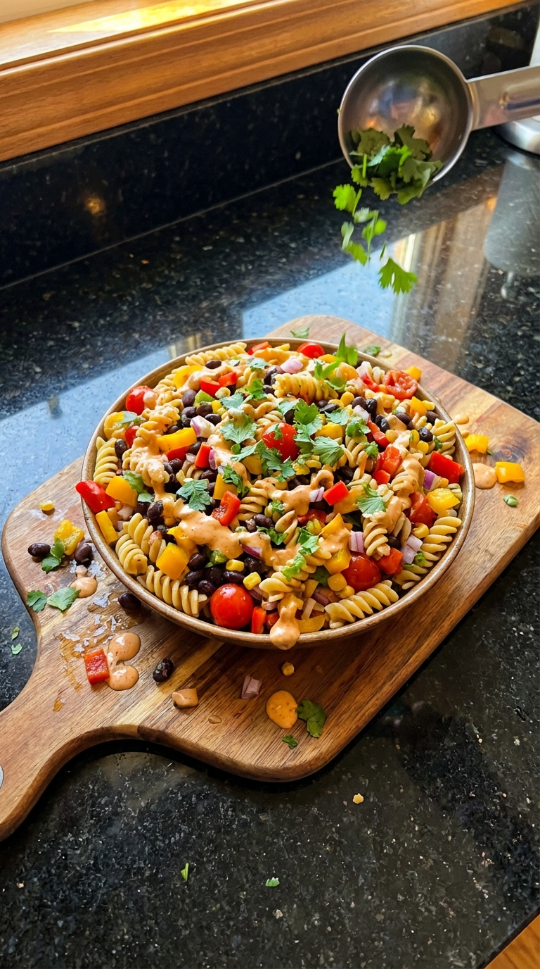 Tangy Taco Pasta Salad Treat