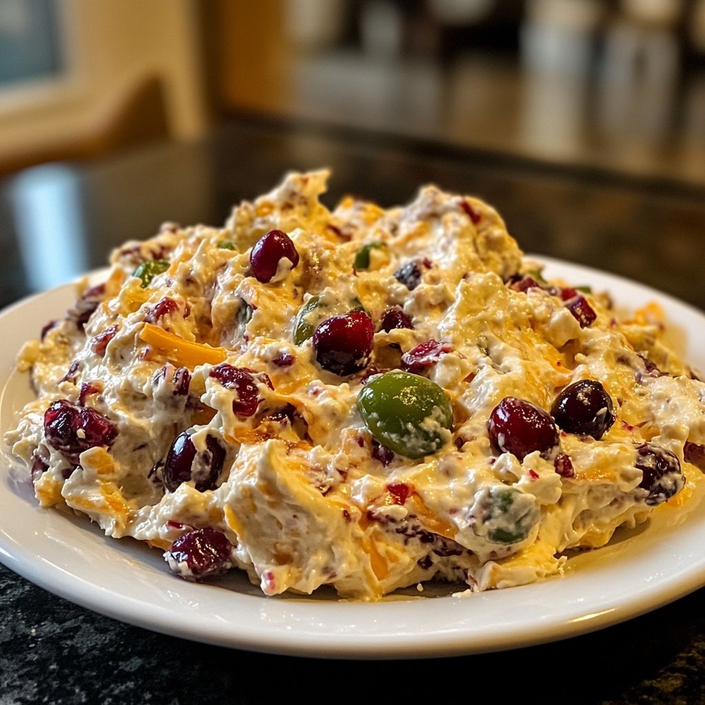 Cranberry Jalapeño Cream Cheese Dip