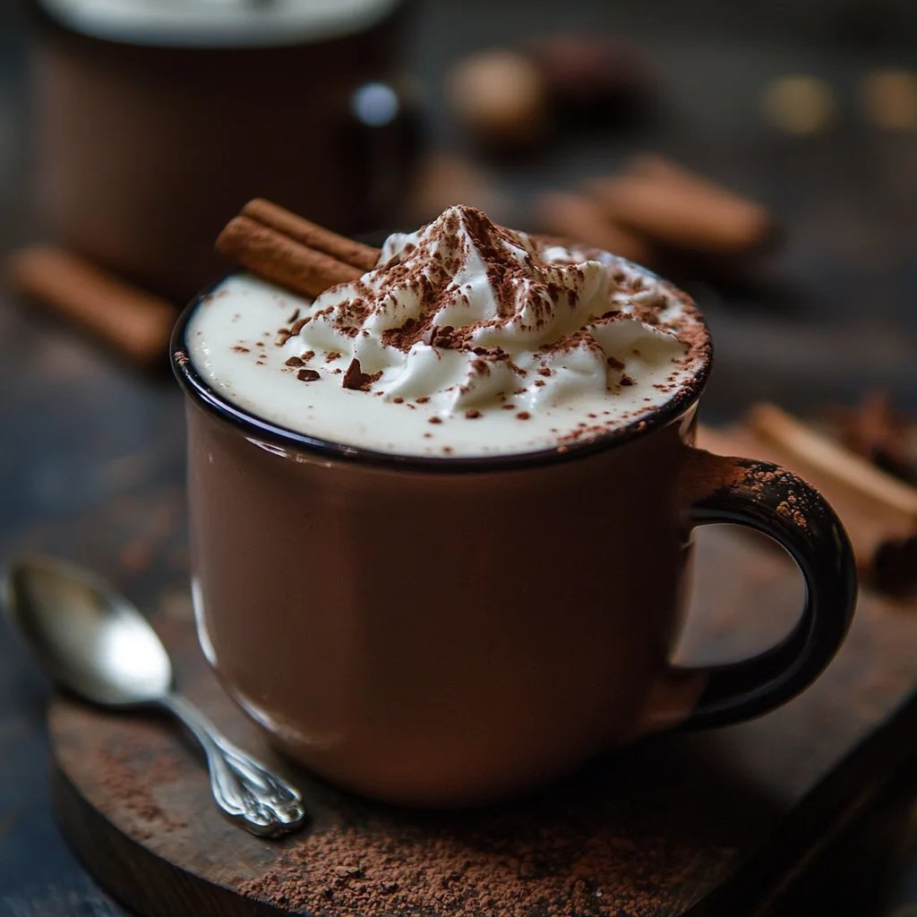 Colonial Spiced Hot Chocolate