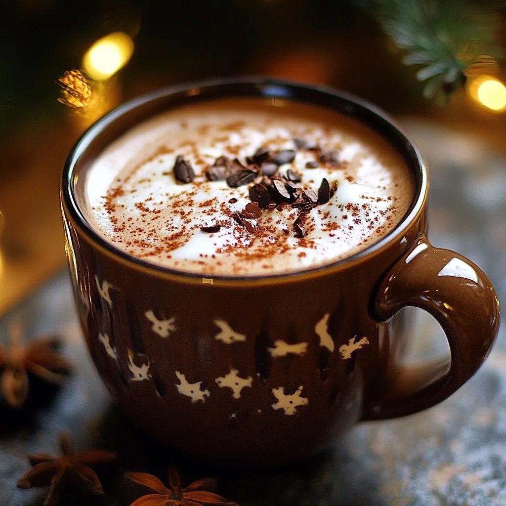 Buttered Rum Hot Chocolate