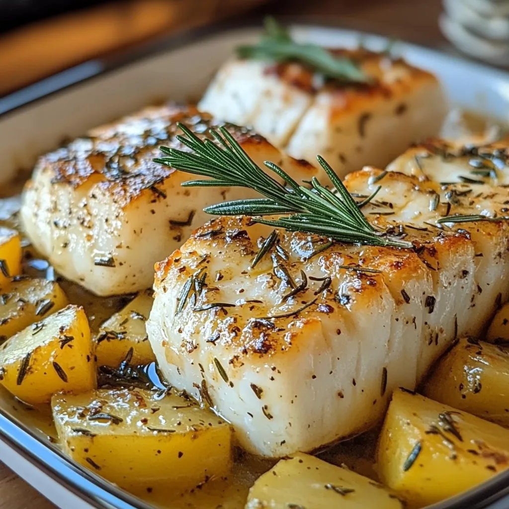 Rosemary Cream Sauce Cod & Potatoes: An Incredible Ultimate Recipe