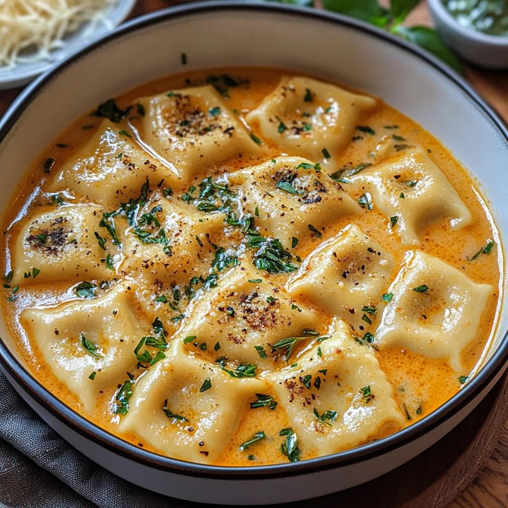 Creamy Tuscan Ravioli Soup: An Amazing Ultimate Recipe