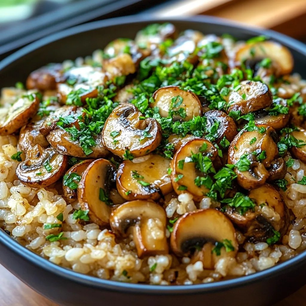 One-Pot Soy Sauce Mushroom Rice: An Incredible Ultimate Recipe
