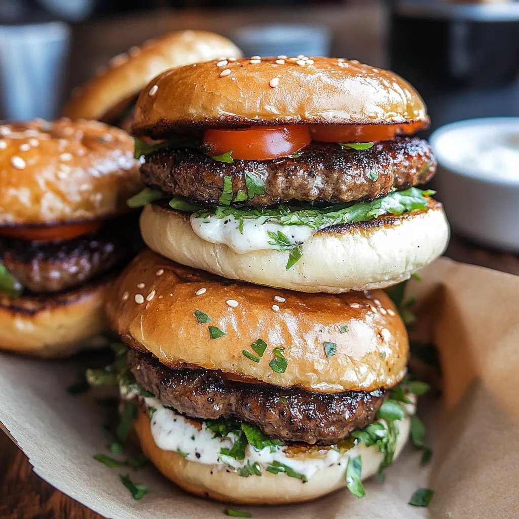 Lamb Burger Sliders: An Incredible Essential Recipe
