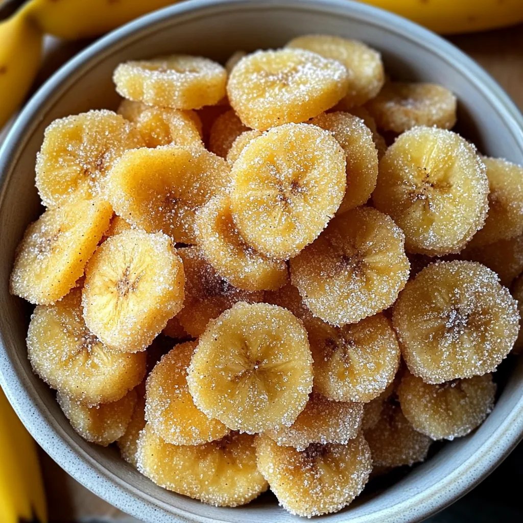 Cinnamon-Sugar Air Fryer Banana Chips: An Amazing Ultimate Recipe