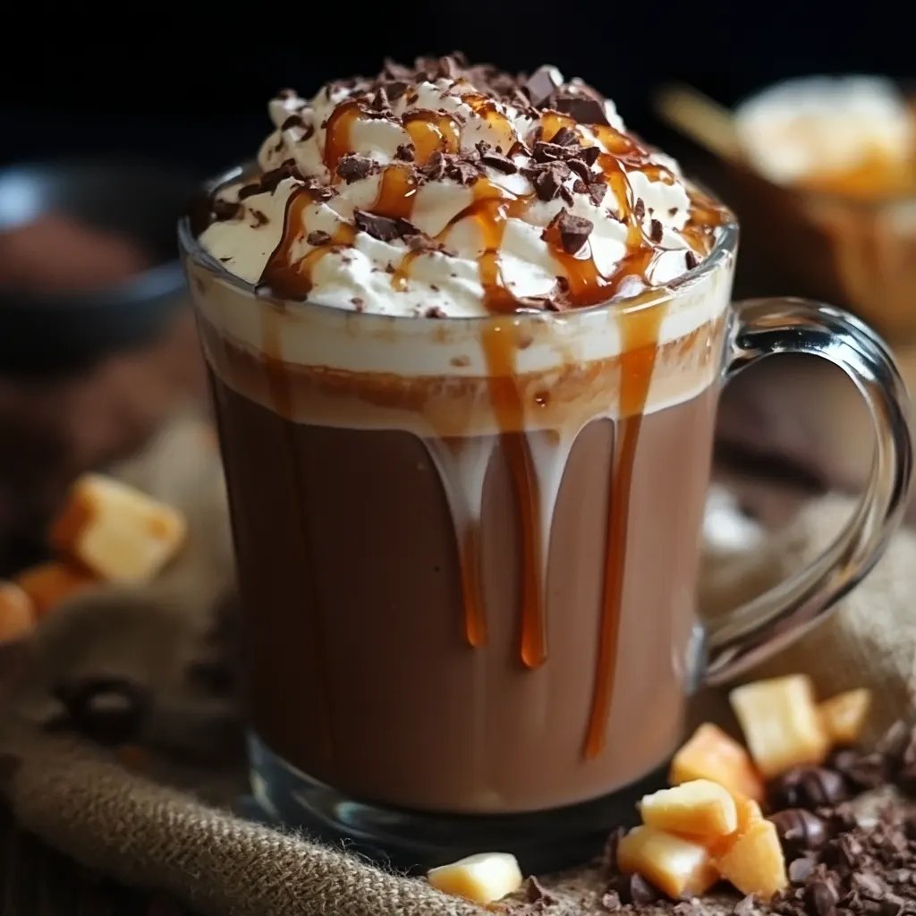 Salted Caramel Hot Chocolate