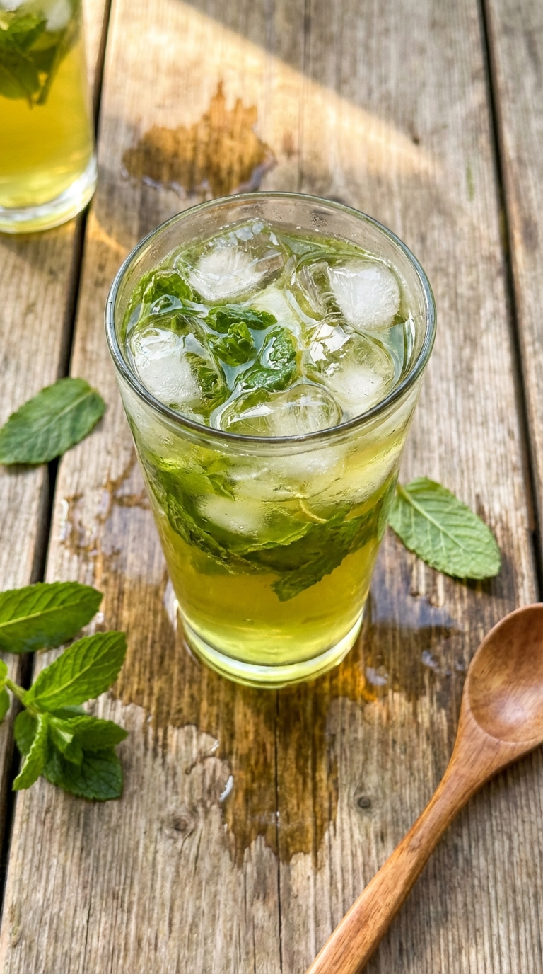 Minted Green Tea Cooler