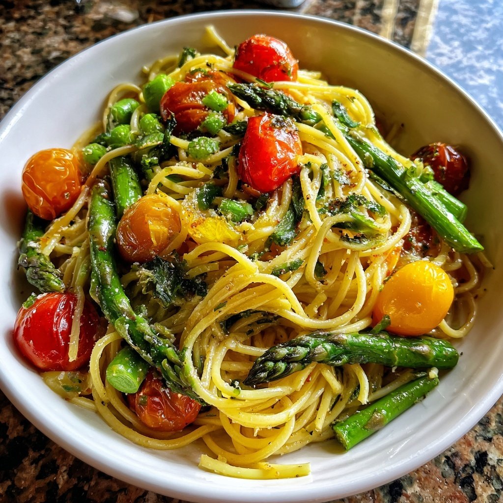 Spring Veggie California Pasta