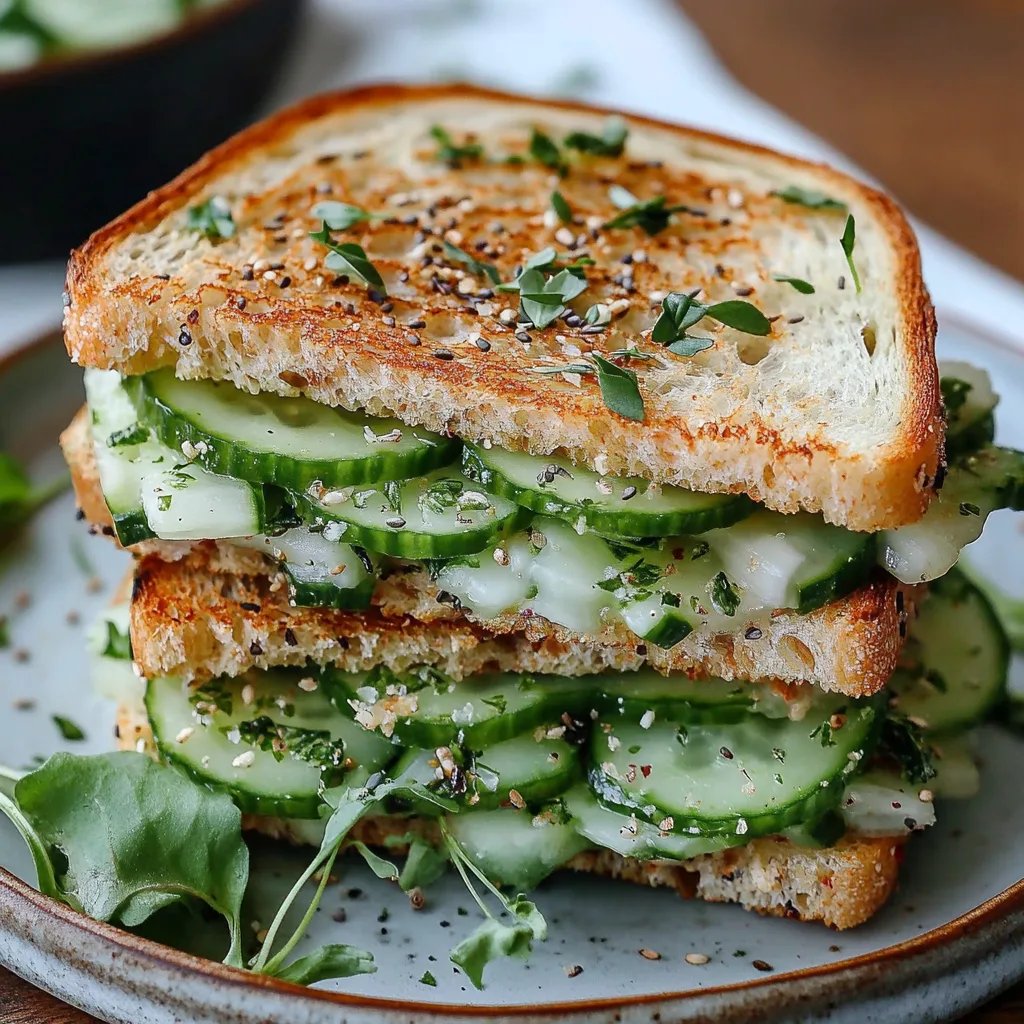 Easy Cucumber Salad Sandwiches: The Ultimate Amazing Recipe