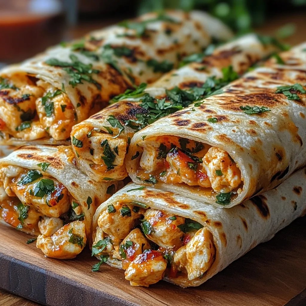 Garlic Chicken Wraps: The Ultimate Amazing Recipe