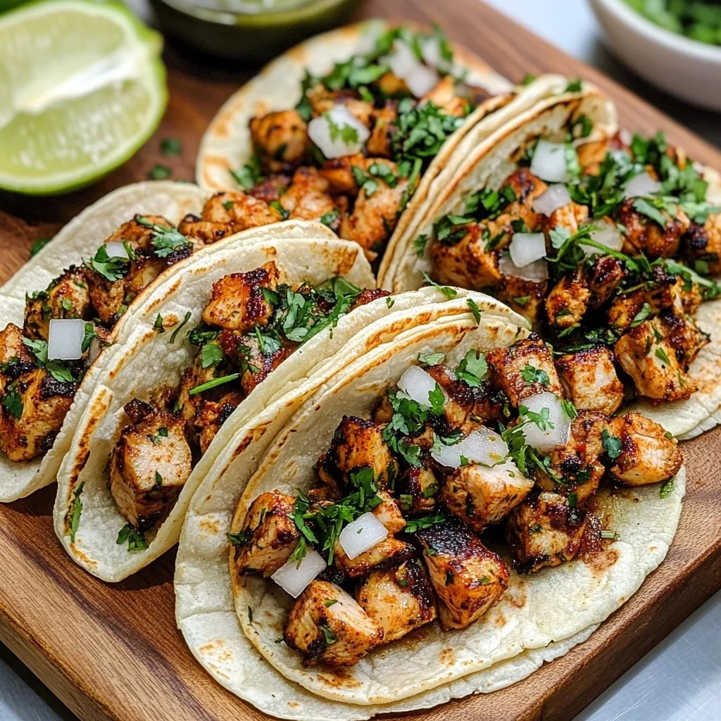 Chicken Street Tacos: An Amazing Ultimate Recipe for 10