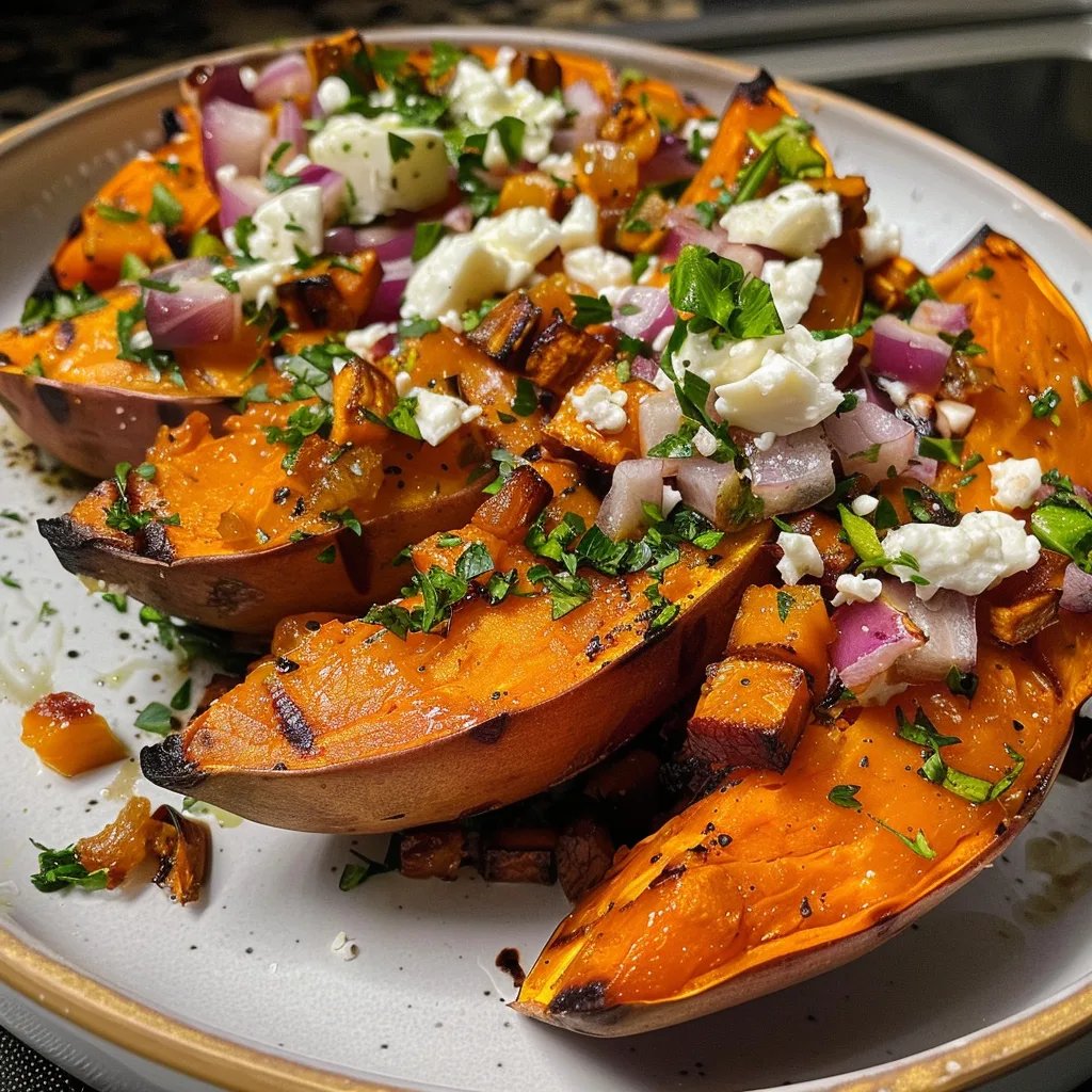 Loaded Roasted Sweet Potato