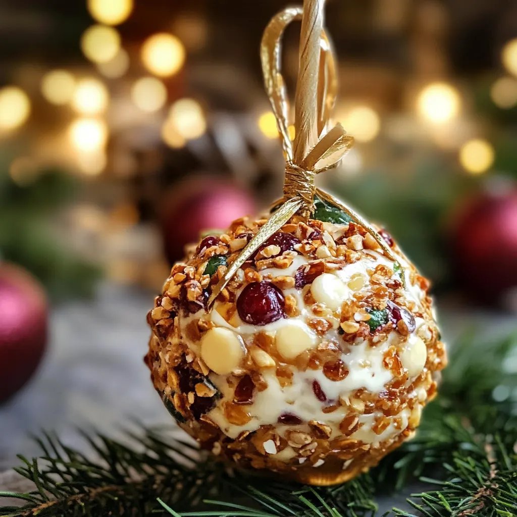 Ornament Cheeseball Recipe