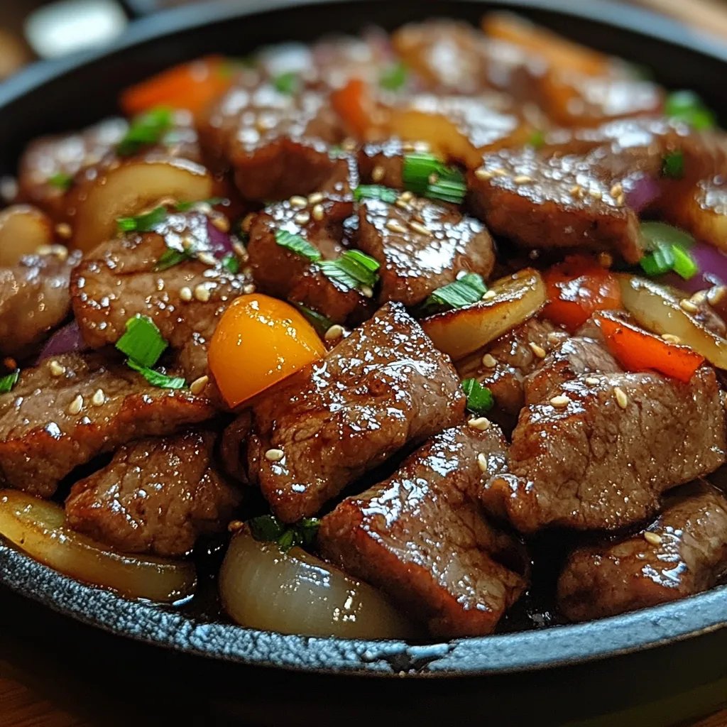 Sizzling Chinese Pepper Steak w/ Onions: An Incredible Ultimate Recipe