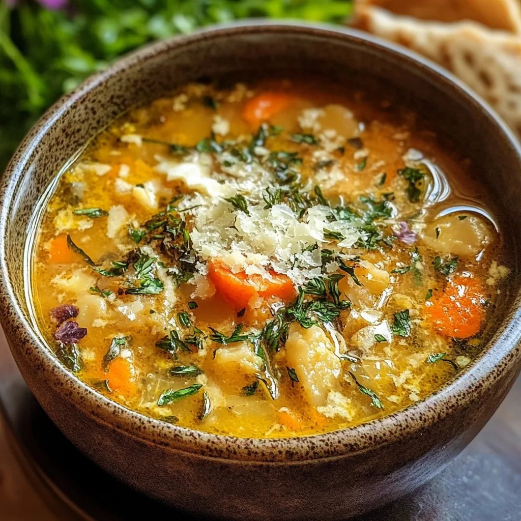 Italian Penicillin Soup: An Incredible Essential Recipe