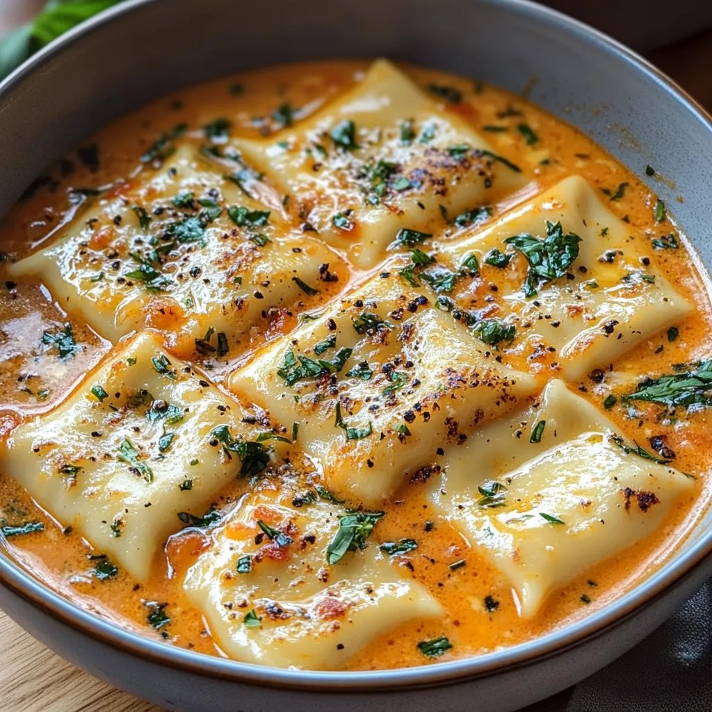 Creamy Tuscan Ravioli Soup: An Incredible Ultimate Recipe with 5 Ingredients