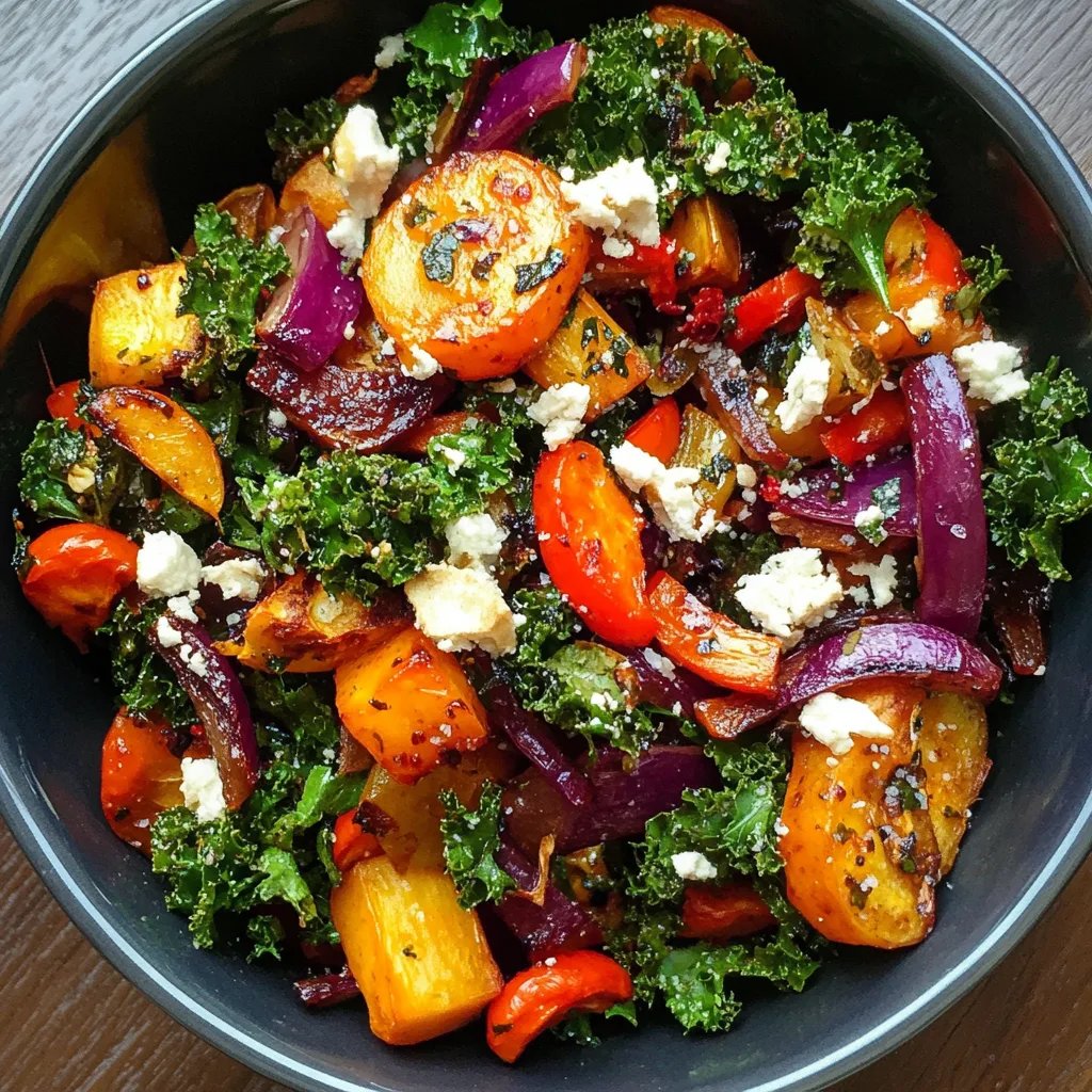 Kale & Roasted Vegetable Salad