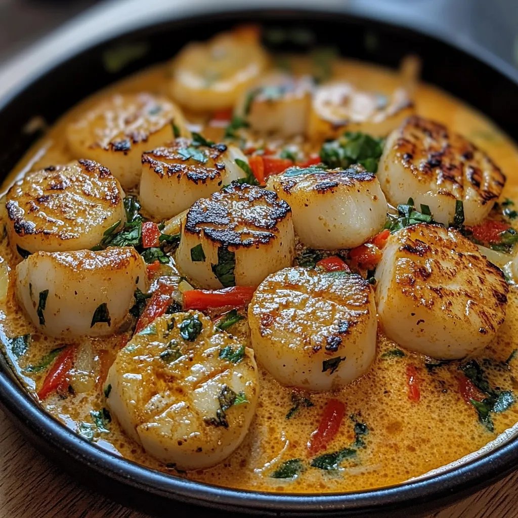 Spicy Coconut Curry Scallops: An Amazing Ultimate Recipe