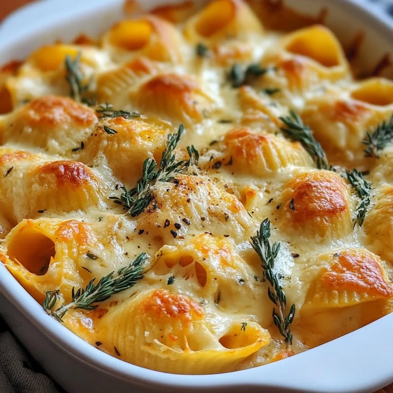 Pumpkin & Gouda Stuffed Shells