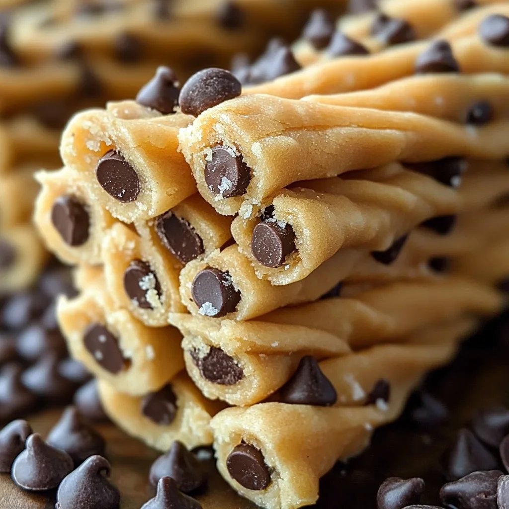 <p>Chocolate Chip Cookie Dough Twists: An Amazing Ultimate Recipe</p>