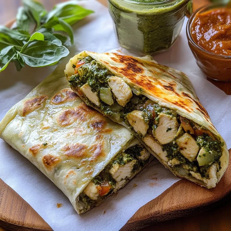 Pesto Chicken & Avocado Bacon Salad Wraps: An Incredible Ultimate Recipe