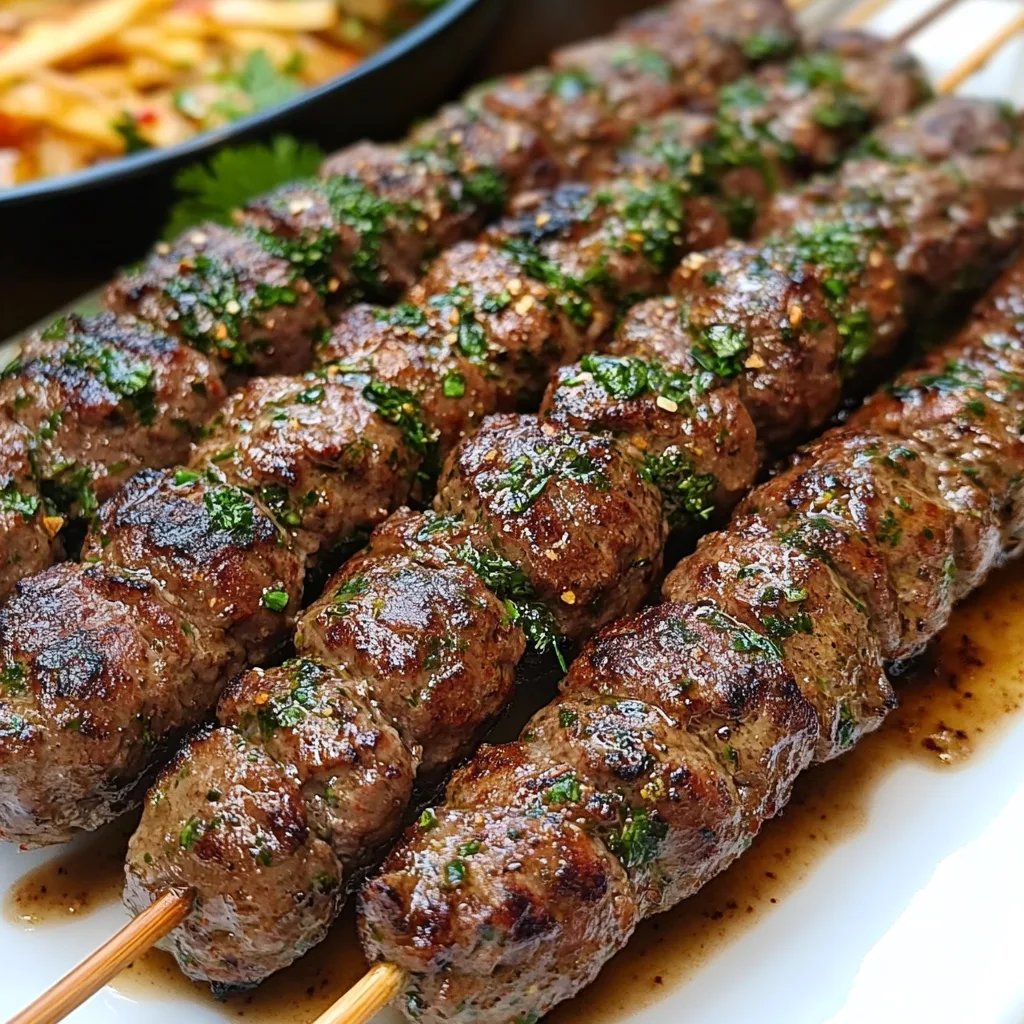 Beef Kafta Kebabs: An Amazing Ultimate Recipe