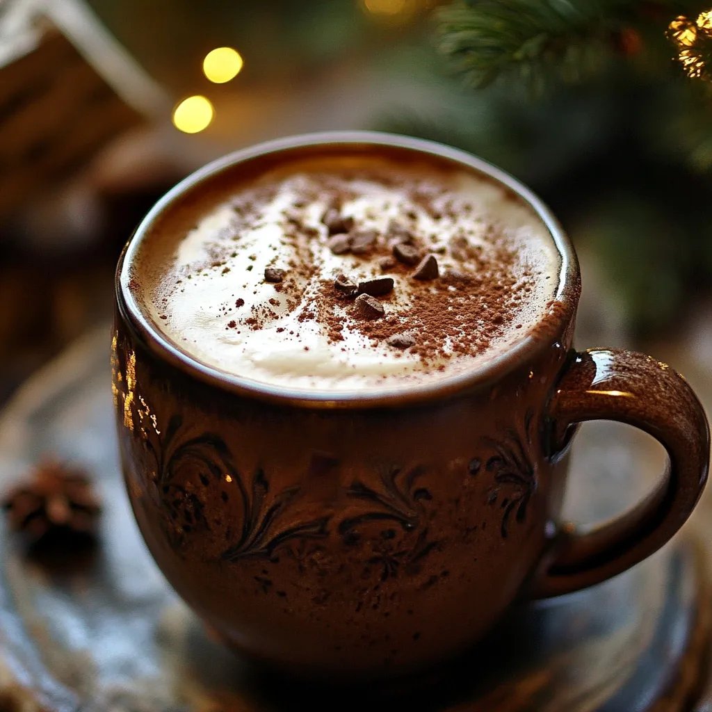 Buttered Rum Hot Chocolate