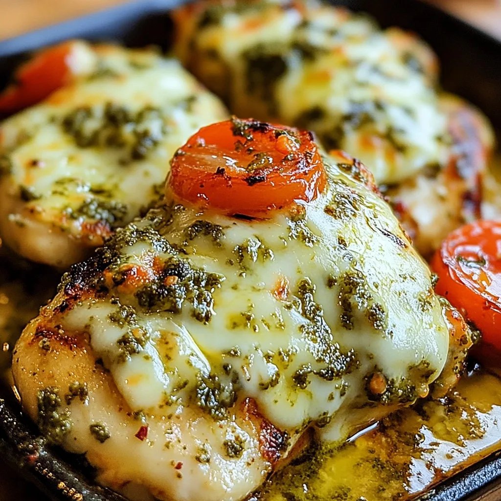Cheesy Pesto Baked Chicken: An Amazing Ultimate Recipe
