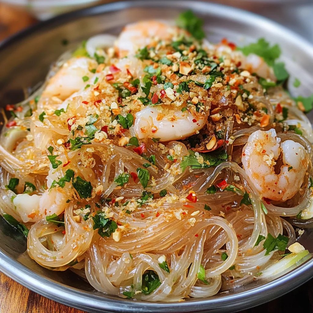 Yum Woon Sen Thai Glass Noodle Salad: An Incredible 7-Ingredient Recipe