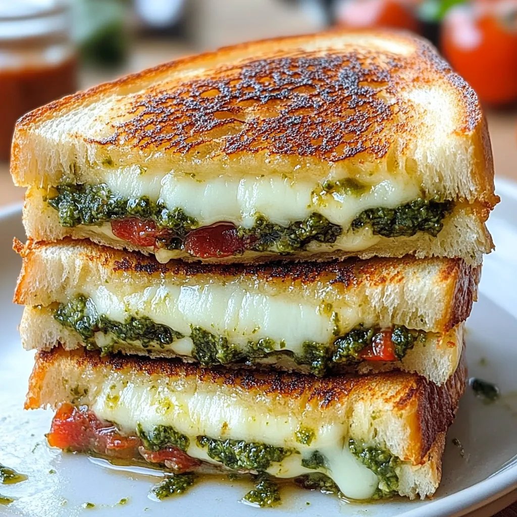 Best Pesto Grilled Cheese: An Amazing Ultimate Recipe